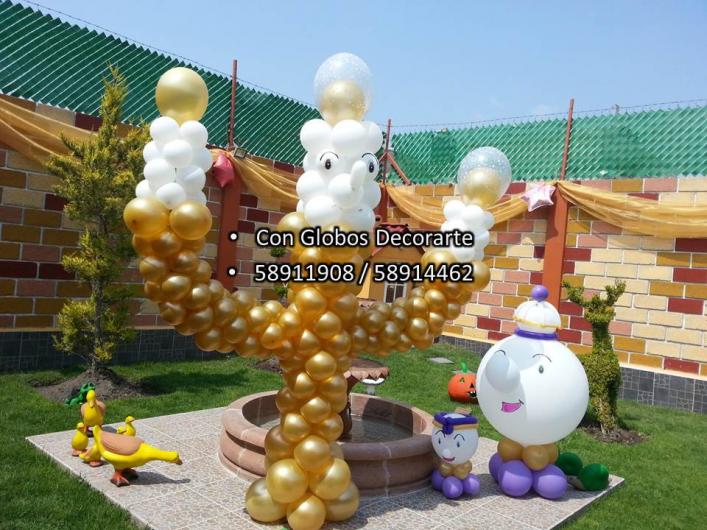 Con Globos Decorarte-DecoraciÃ³n de salones con globos en Coacalco de