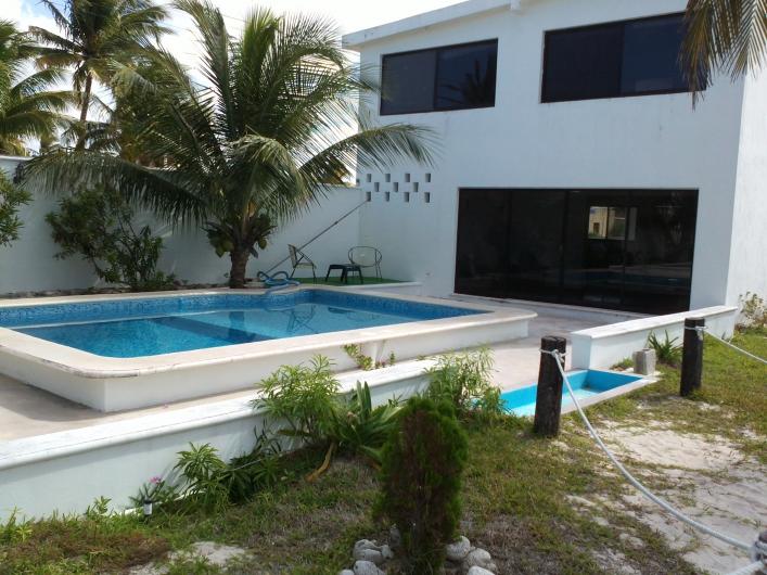 Chelem, Yucatan,  casa frente al mar en PROGRESO. Teléfono y  más info.