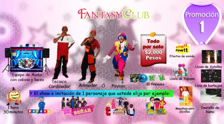 Fantasy Club en ALVARO OBREGON. Teléfono y más info.