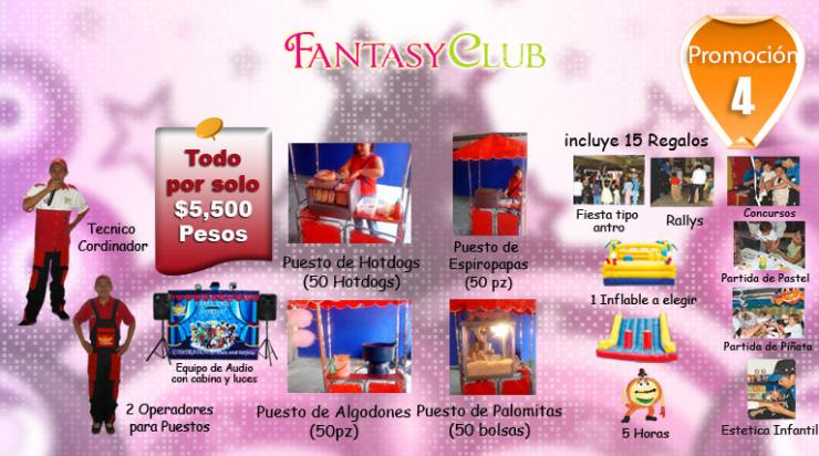 Fantasy Club en ALVARO OBREGON. Teléfono y más info.
