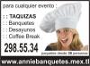 Annie banquetes