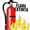 Flama extinta extintores